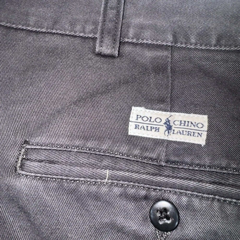 Vintage Polo Ralph Lauren Chino Andrew Pant Mens 40x24 Pleated 90s